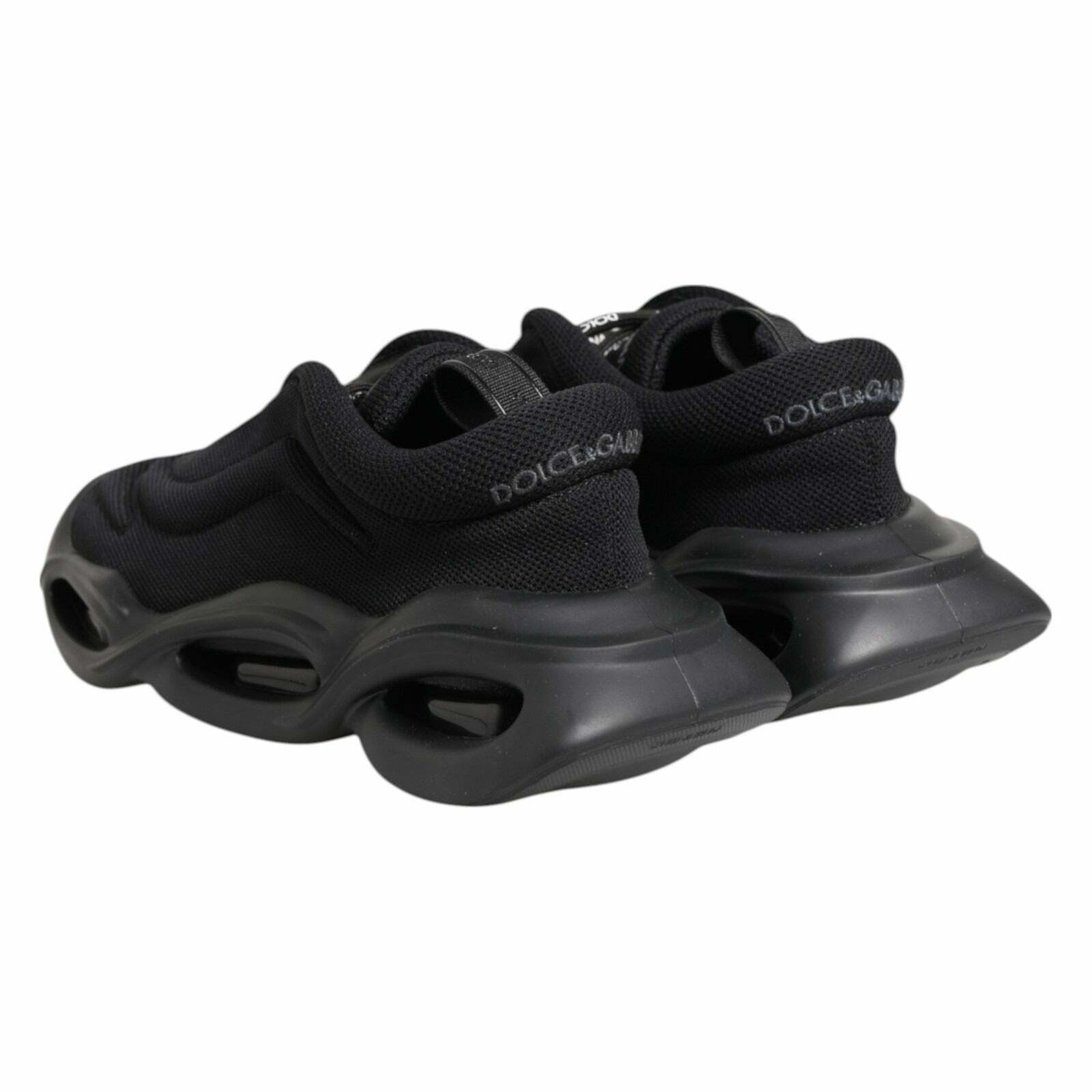 Slip On Low Top Wave Sneakers - Black / EU40/US9.5