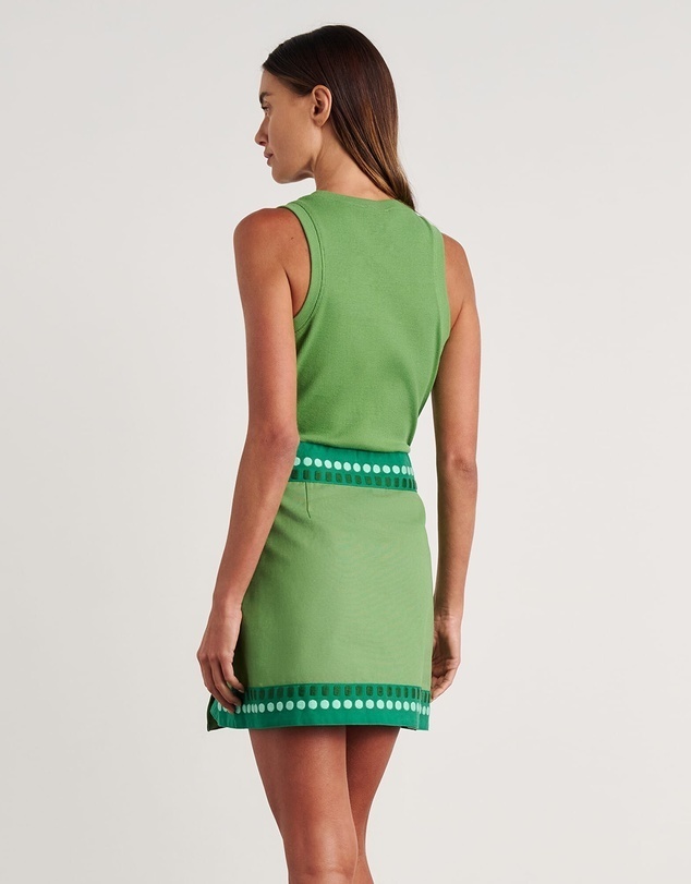 Canvas Mixed Media Dress