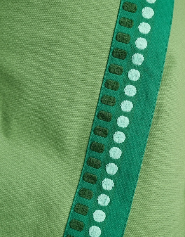 Canvas Mixed Media Dress