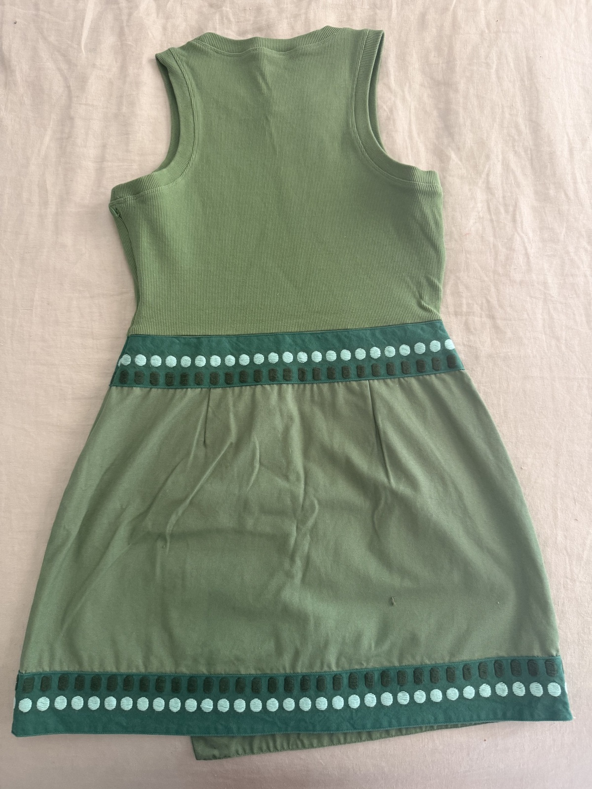 Canvas Mixed Media Dress