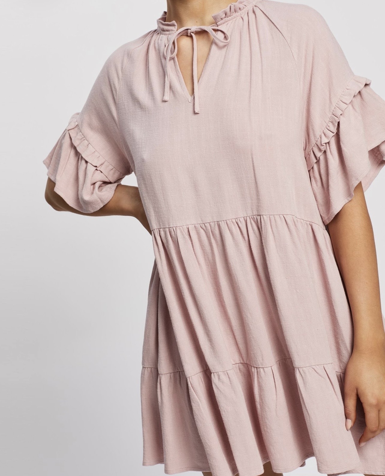 Antonia Dress – Dusty Pink (Size 18)