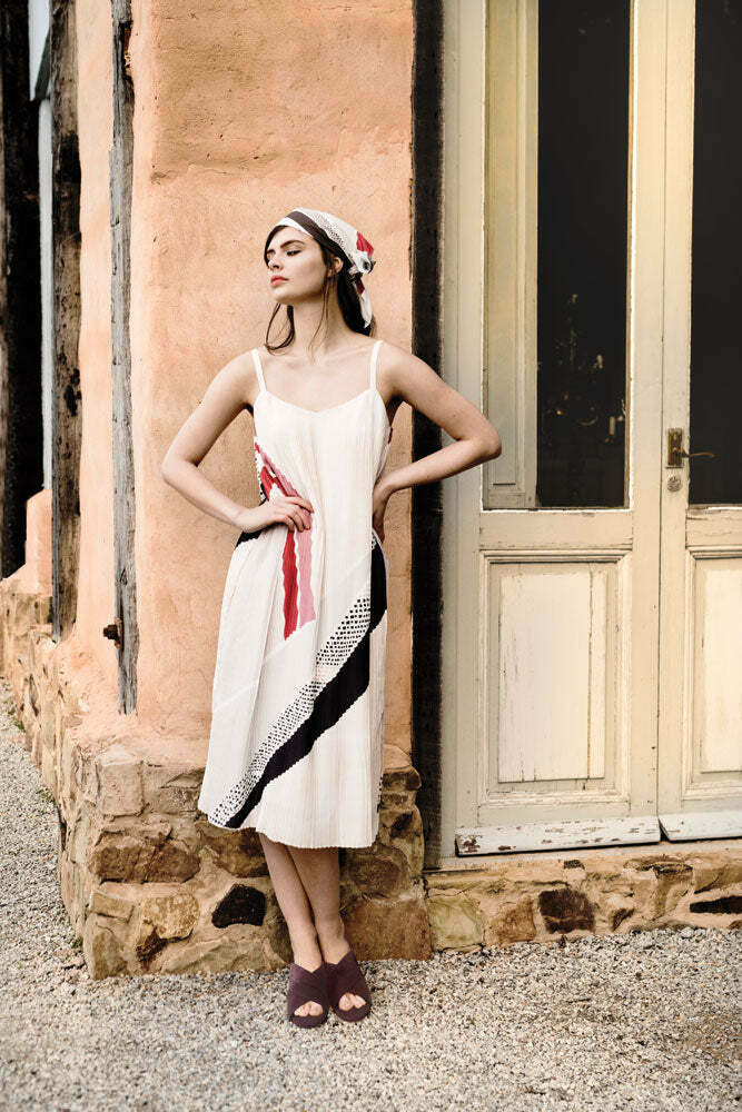 Playa Dress Panel Print
