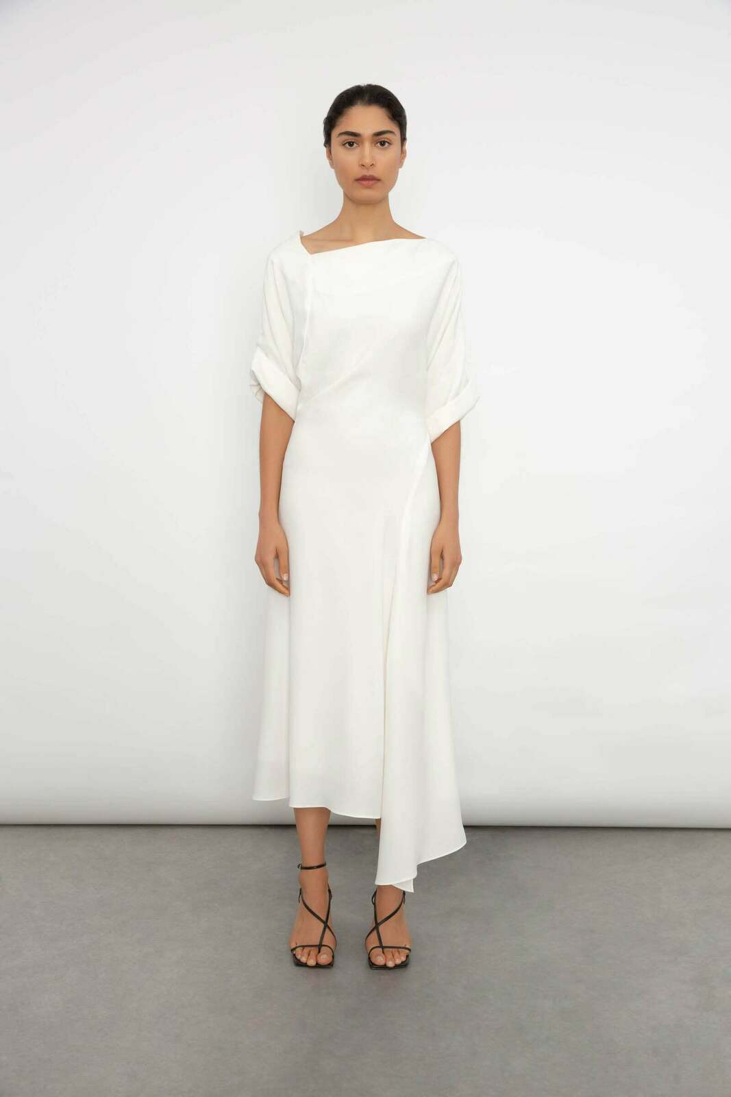 IVORY TWILL PALOMA DRESS