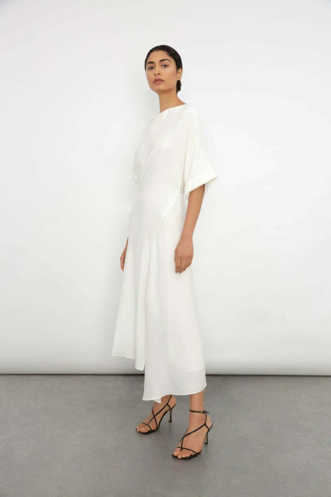 IVORY TWILL PALOMA DRESS