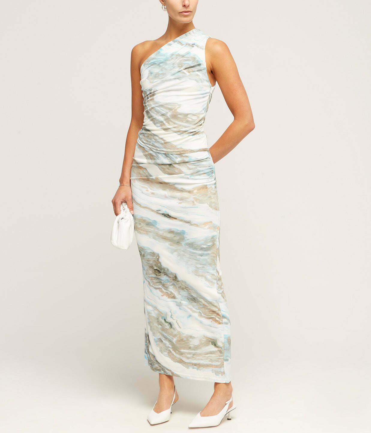 Vesper Fitted Skirt in Agate
