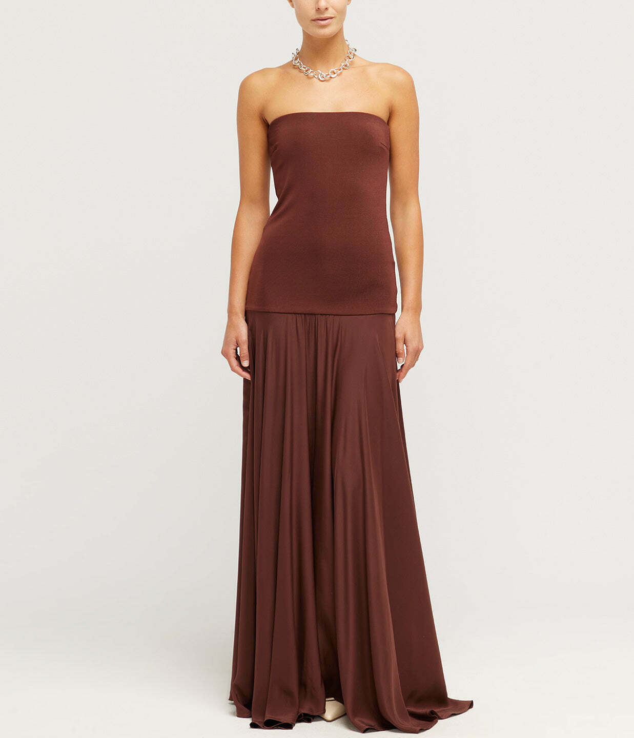 Illi Band Maxi Dress in Java