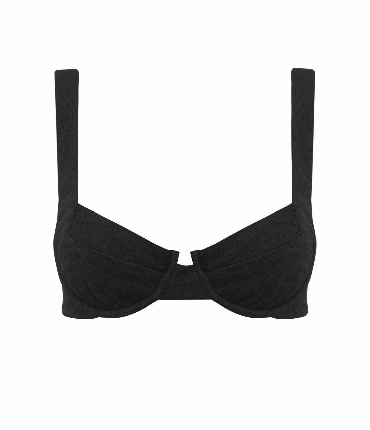 Casanova Bikini Top in Black