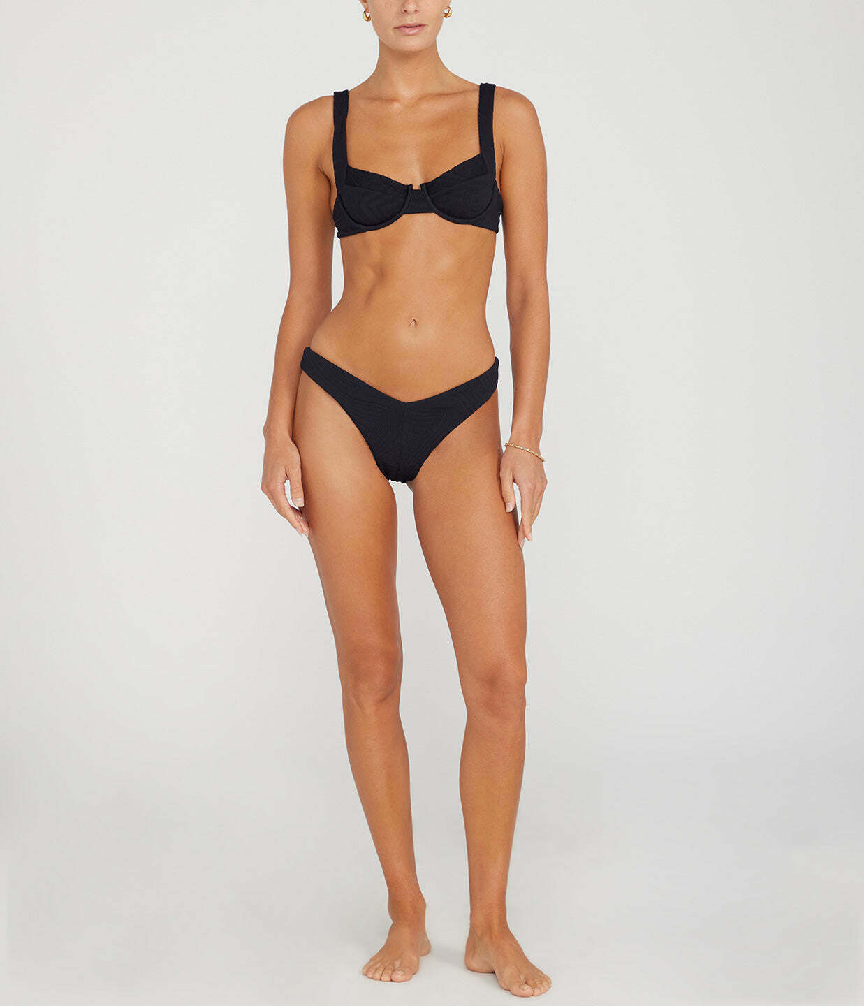 Casanova Bikini Top in Black