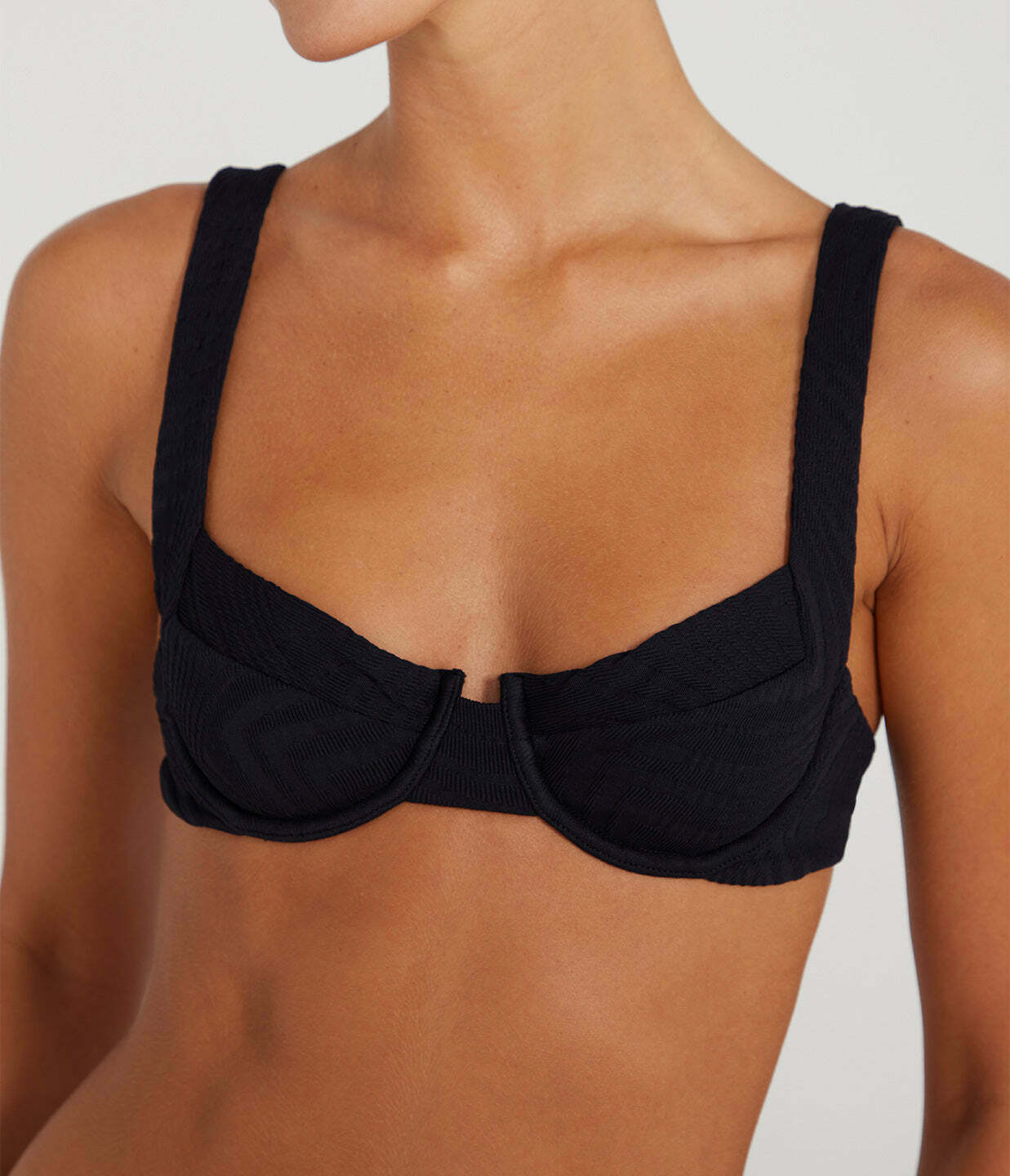 Casanova Bikini Top in Black