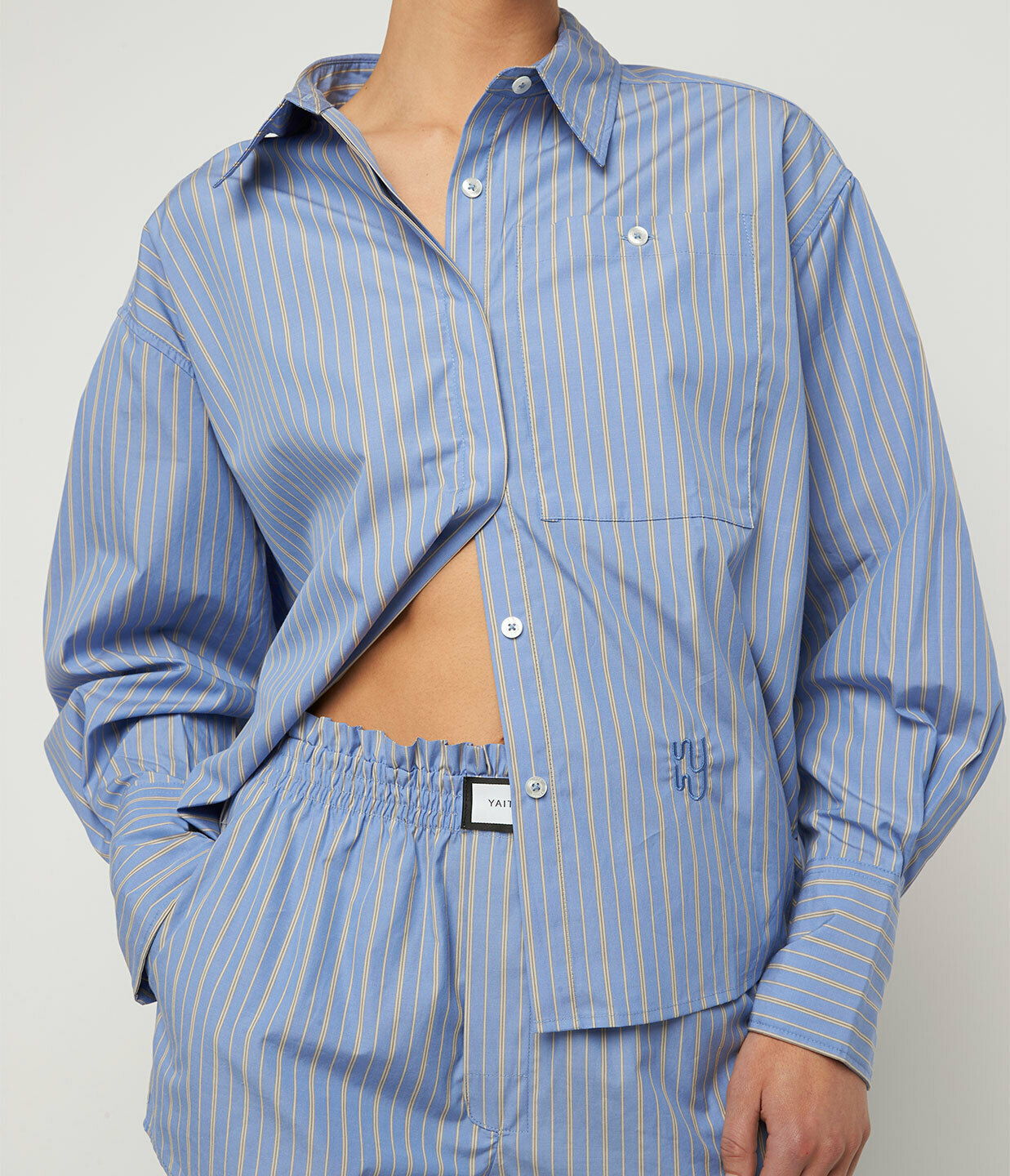 Palma Shirt in Blue Stripe