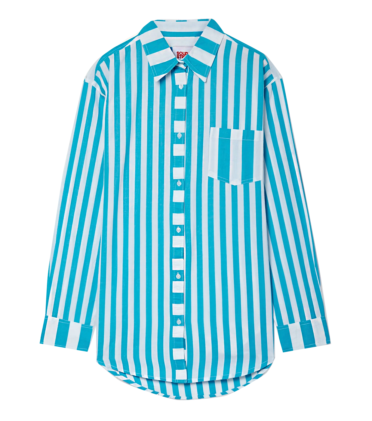 Oxford Tunic in Peacock Blue