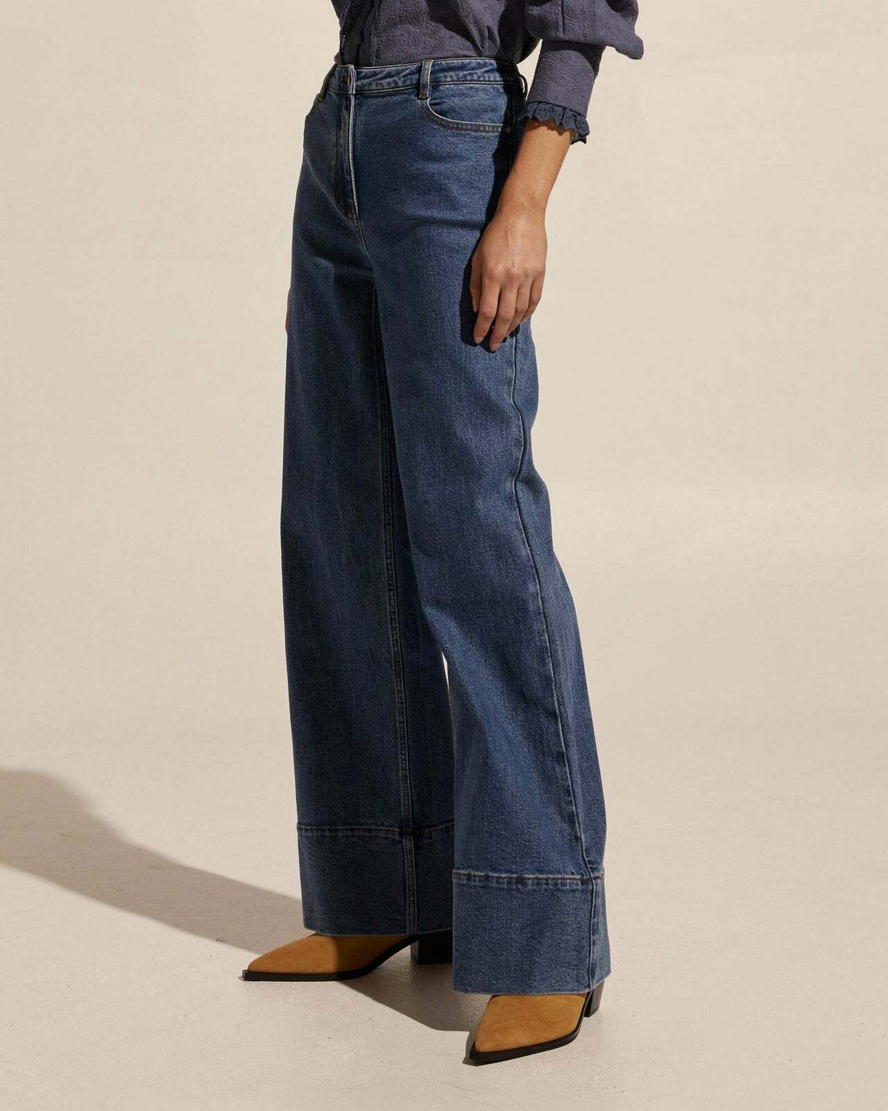 magnet jean - mid denim