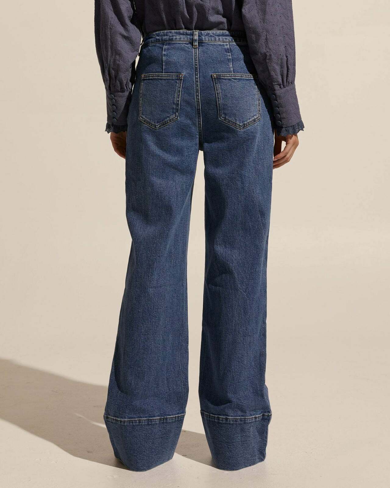 magnet jean - mid denim