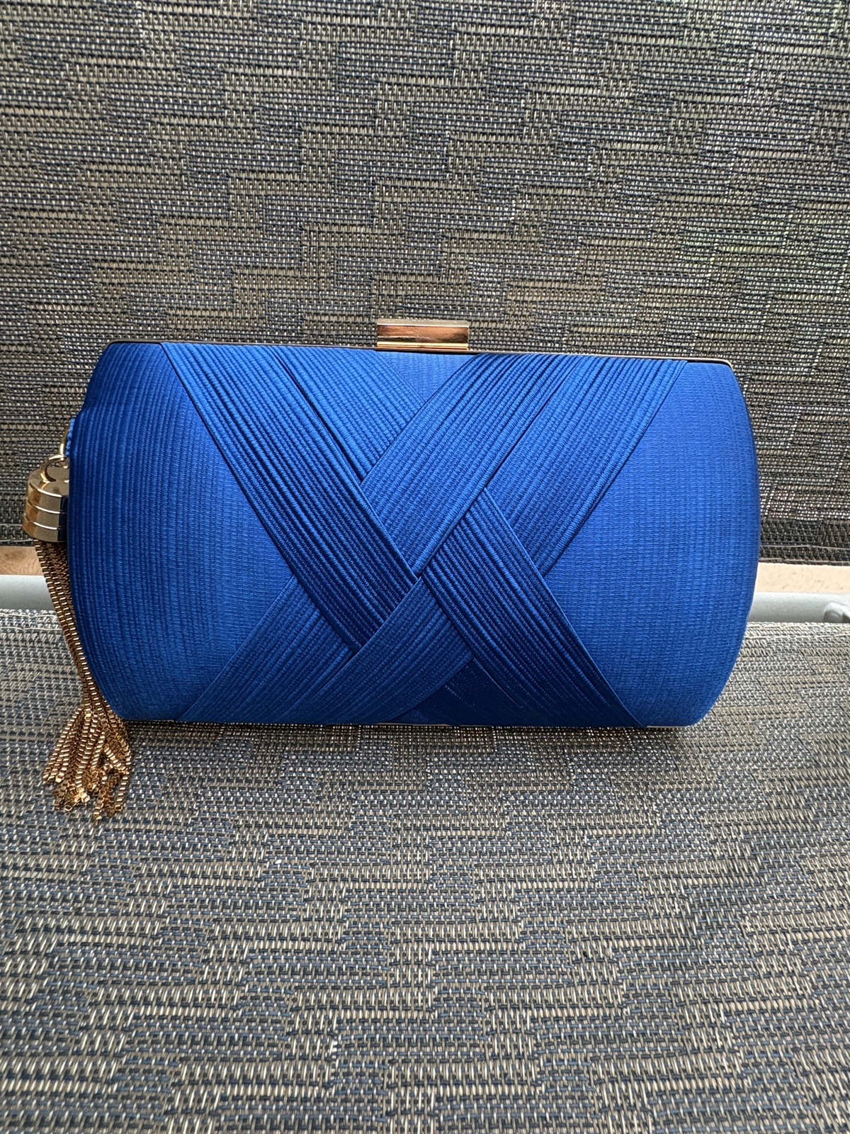 DEANNA EVENING BAG IN BLUE
