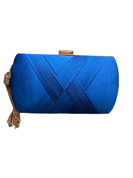 DEANNA EVENING BAG IN BLUE