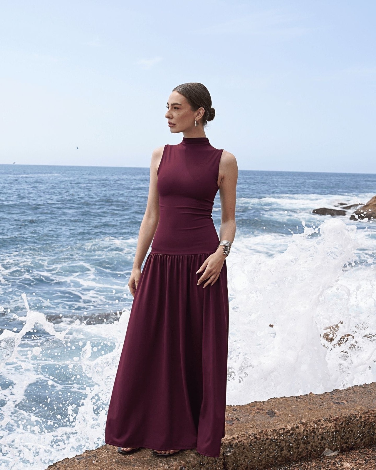 Rosewood Alessia Drop Waist Dress 