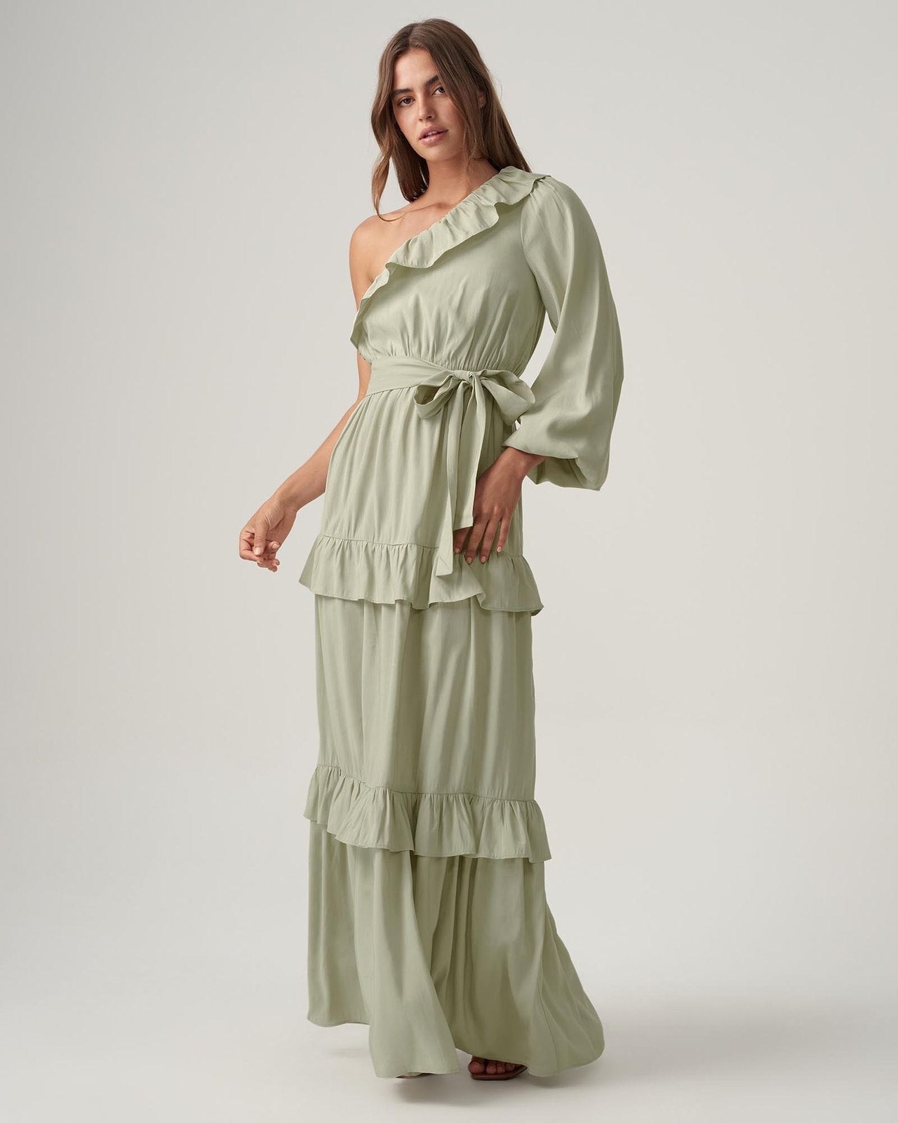 Sage Green Cher Maxi Dress