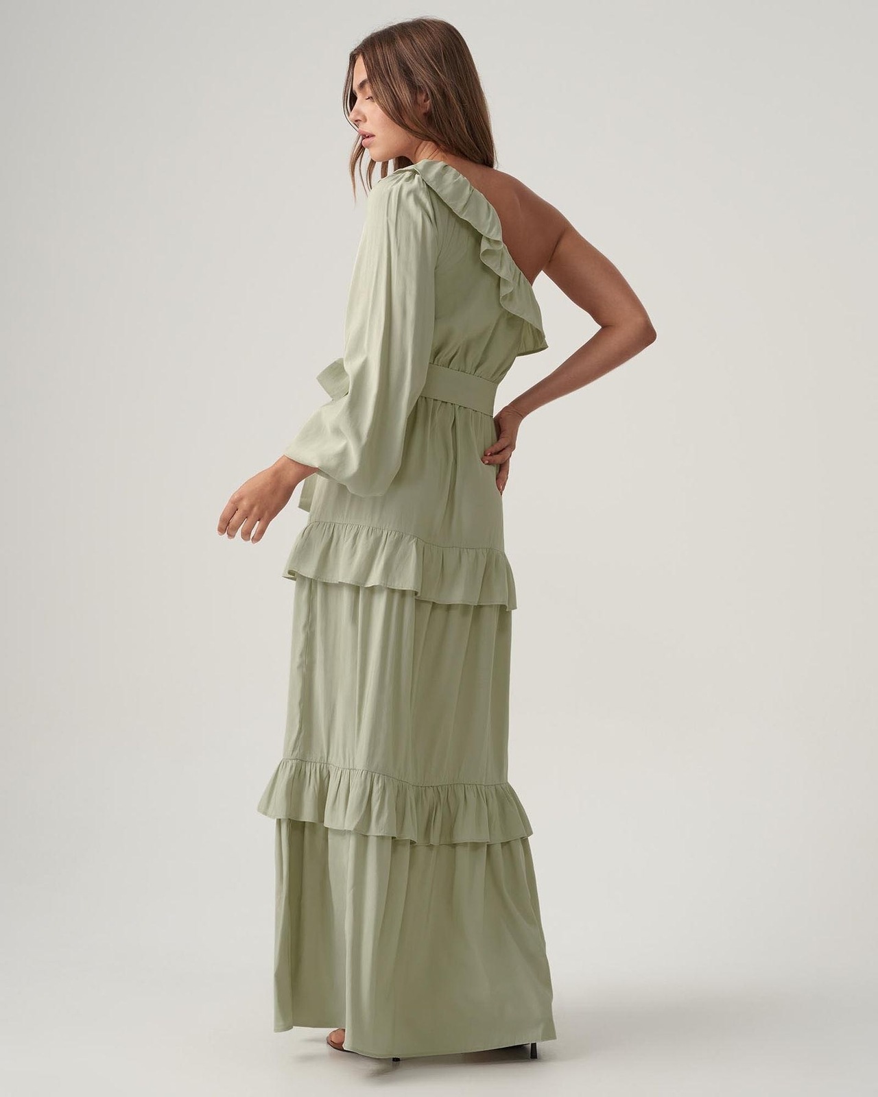 Sage Green Cher Maxi Dress