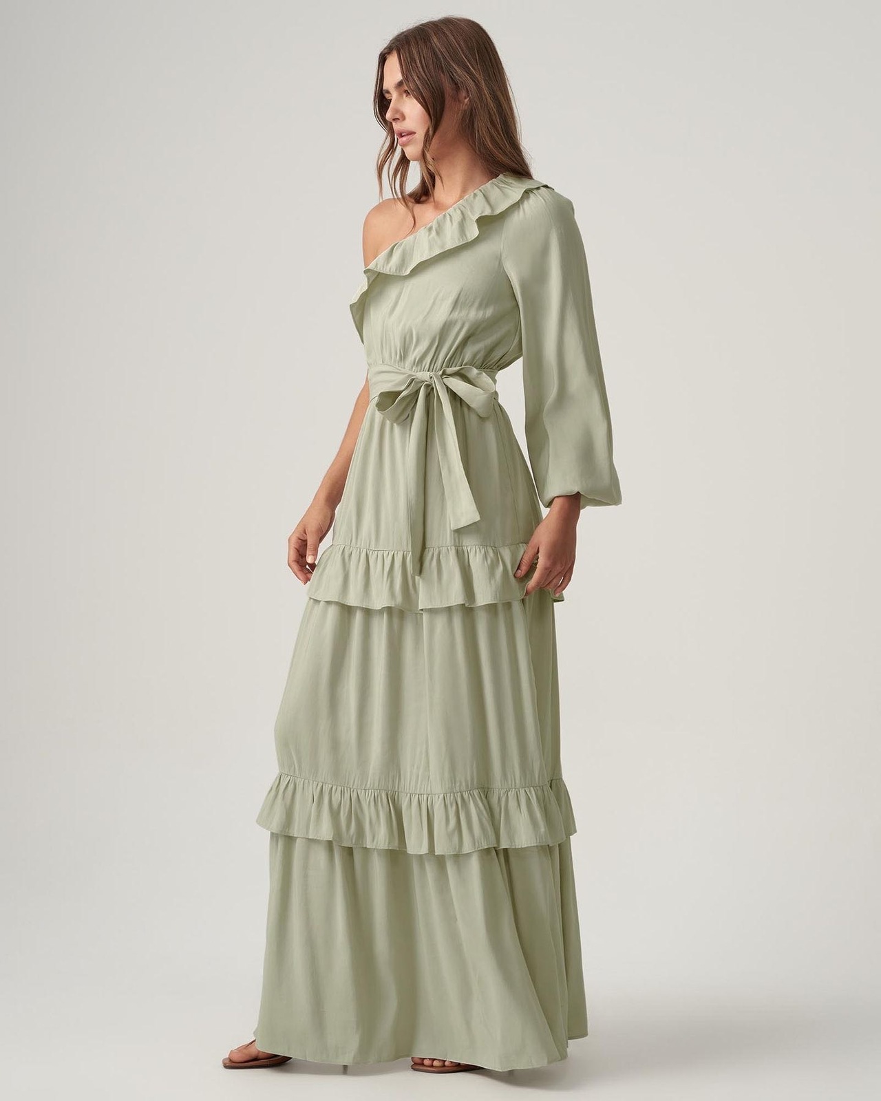 Sage Green Cher Maxi Dress