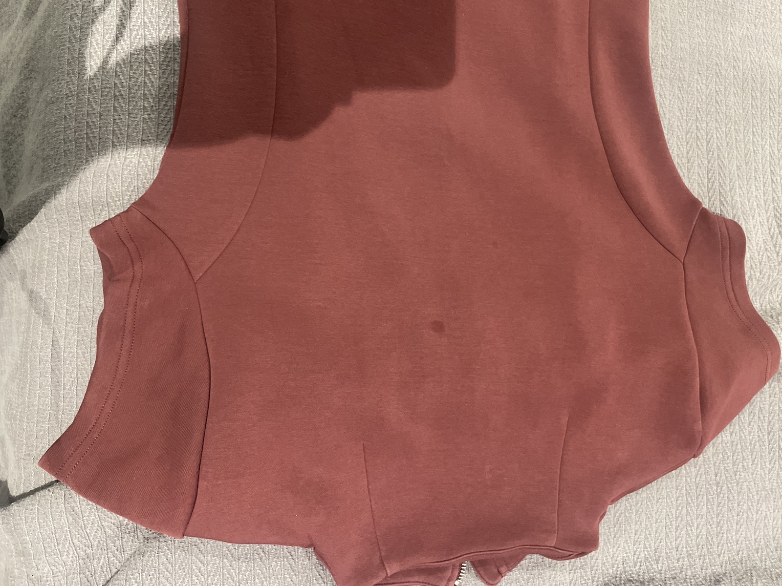 Burgundy Eve Scuba Stretch Dress 