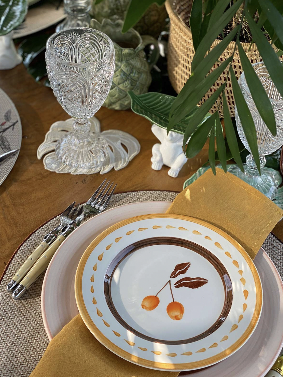 Hand Painted Dinner Plate