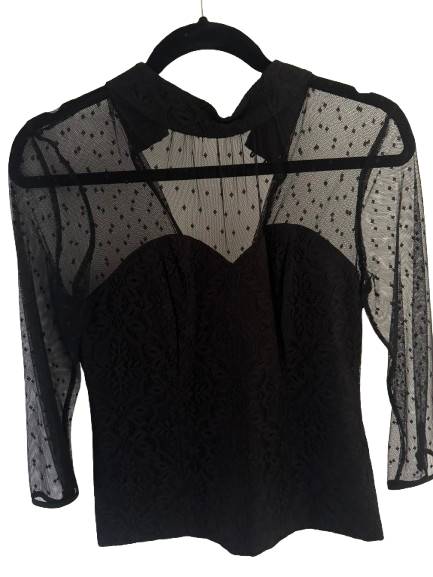 Black Helina Top
