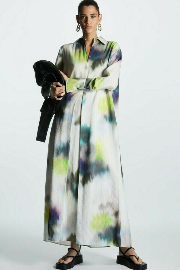 Tie-Dyed Maxi Dress
