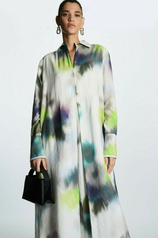 Tie-Dyed Maxi Dress