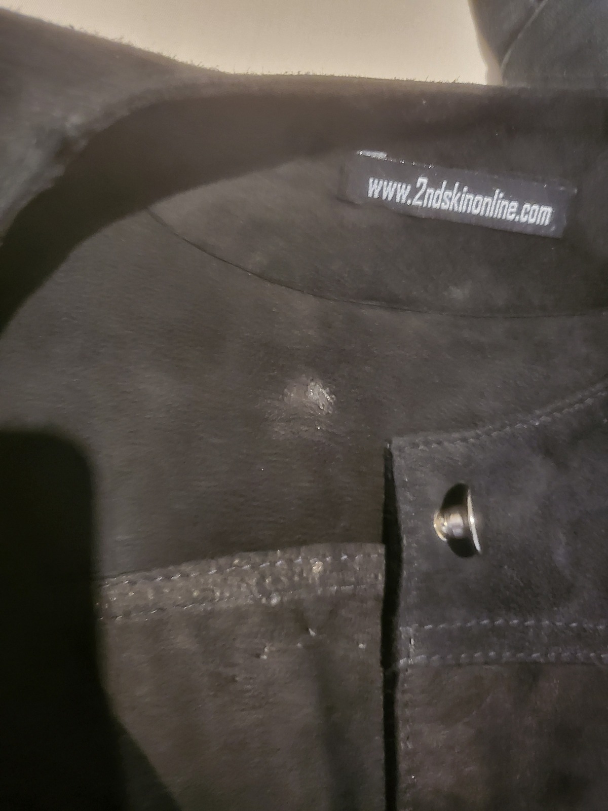 Pierre Suede Jacket Black