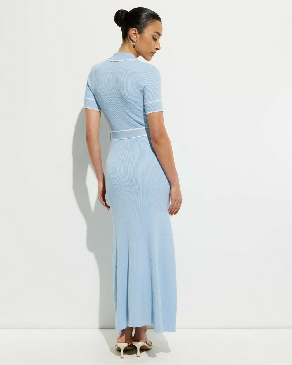 Lari Cornflower Blue Midi Dress