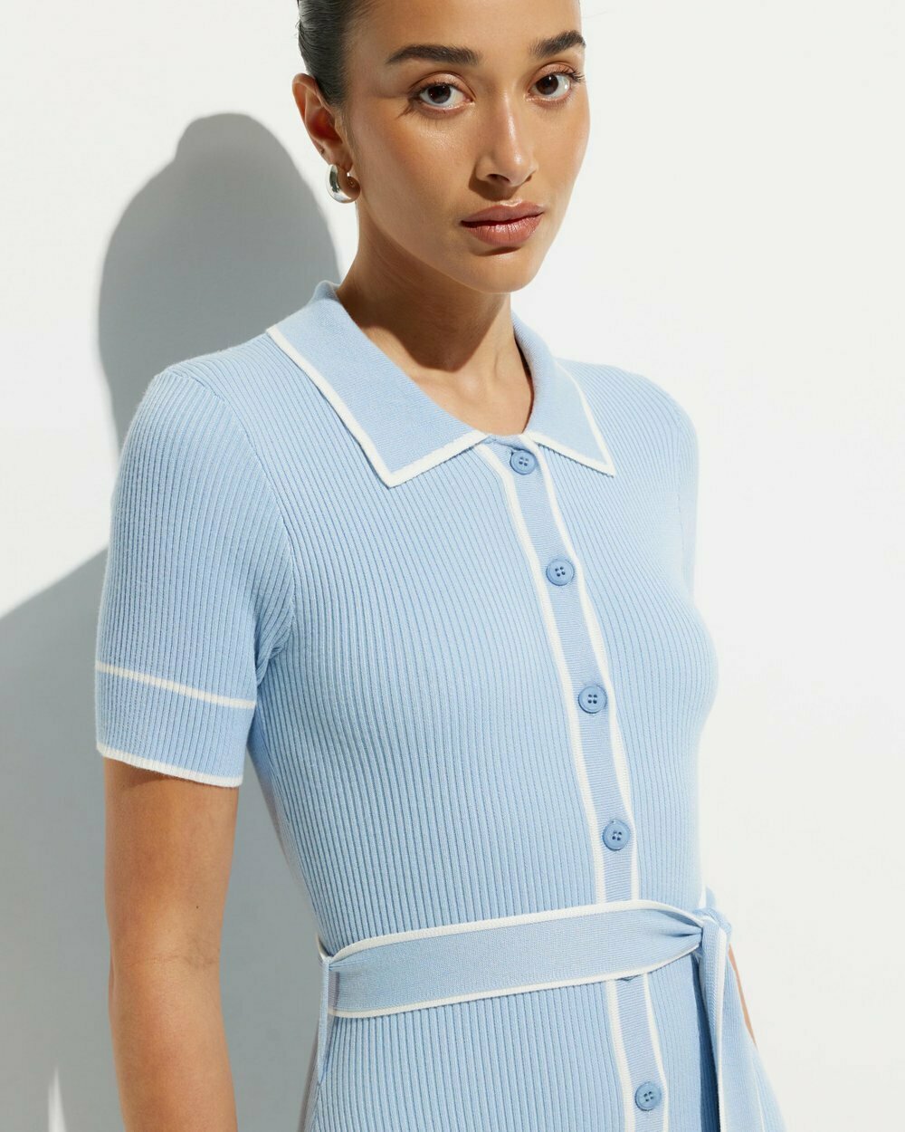 Lari Cornflower Blue Midi Dress