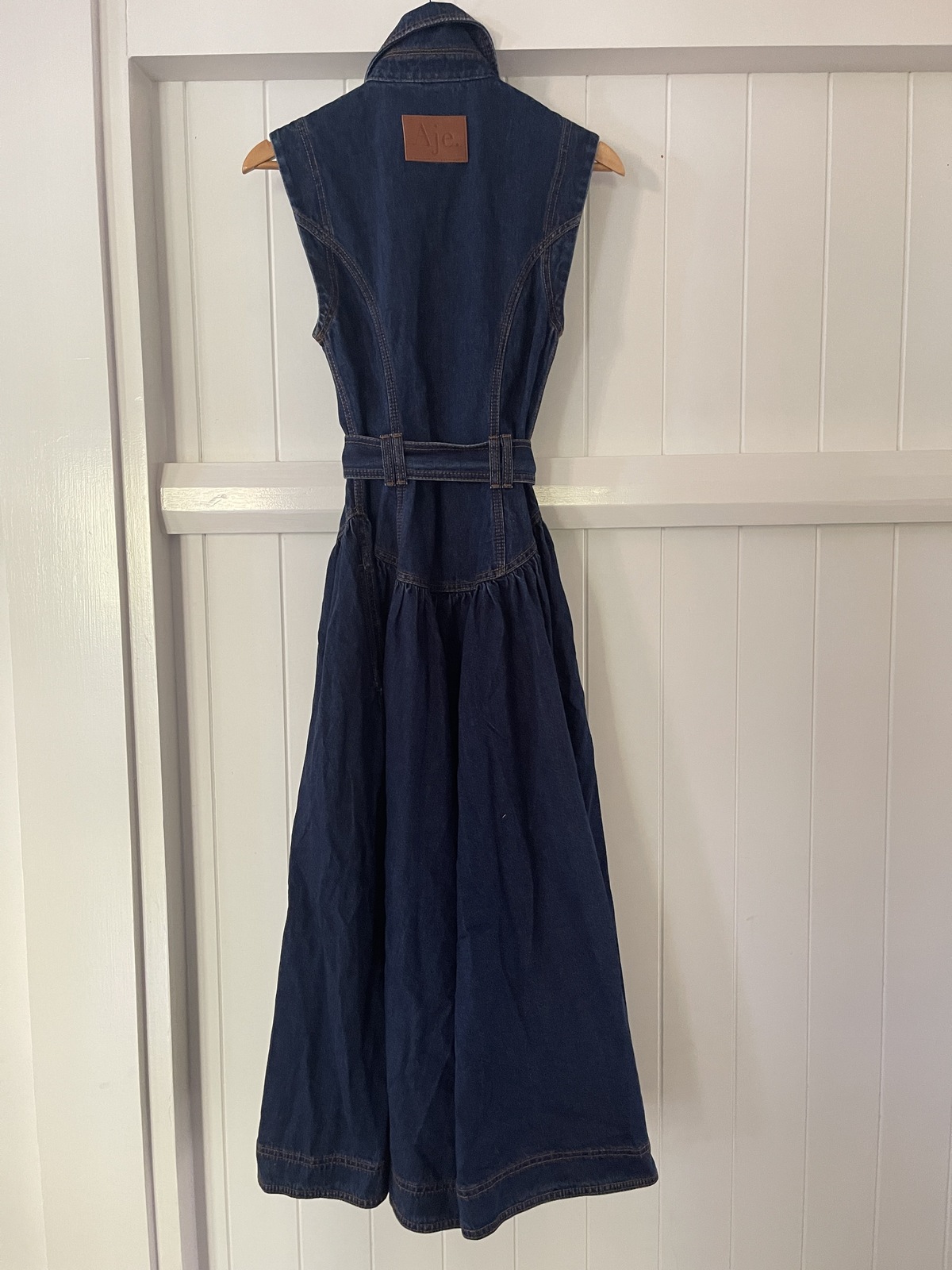 Elena Denim Midi Dress 