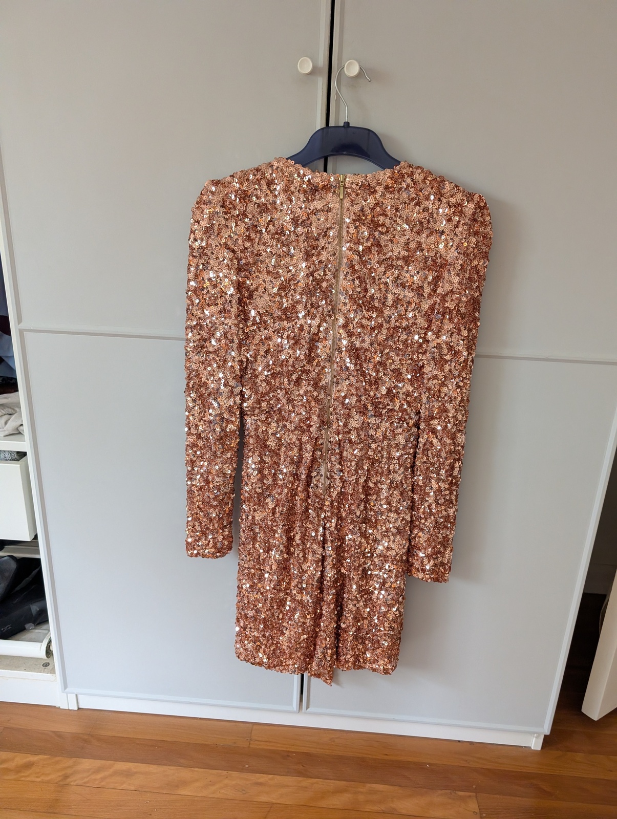 sequin dress (Rose gold) size AU6