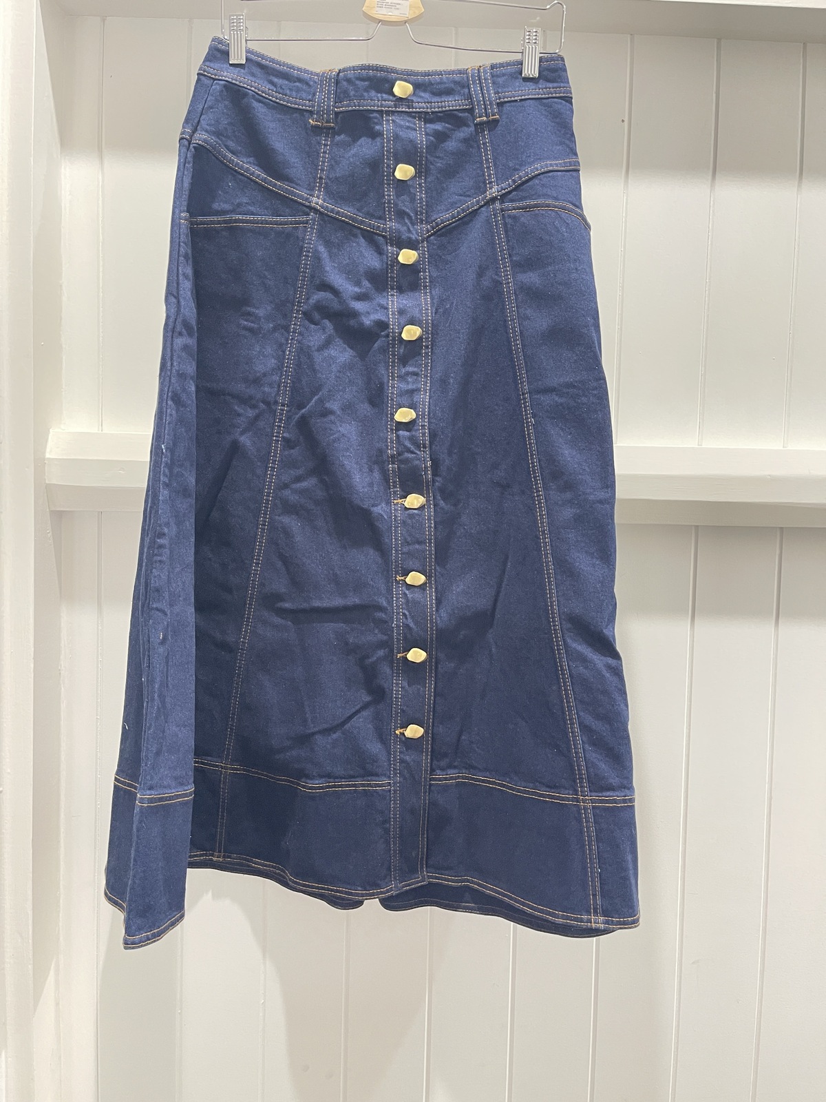 Carmen Denim Midi Skirt 