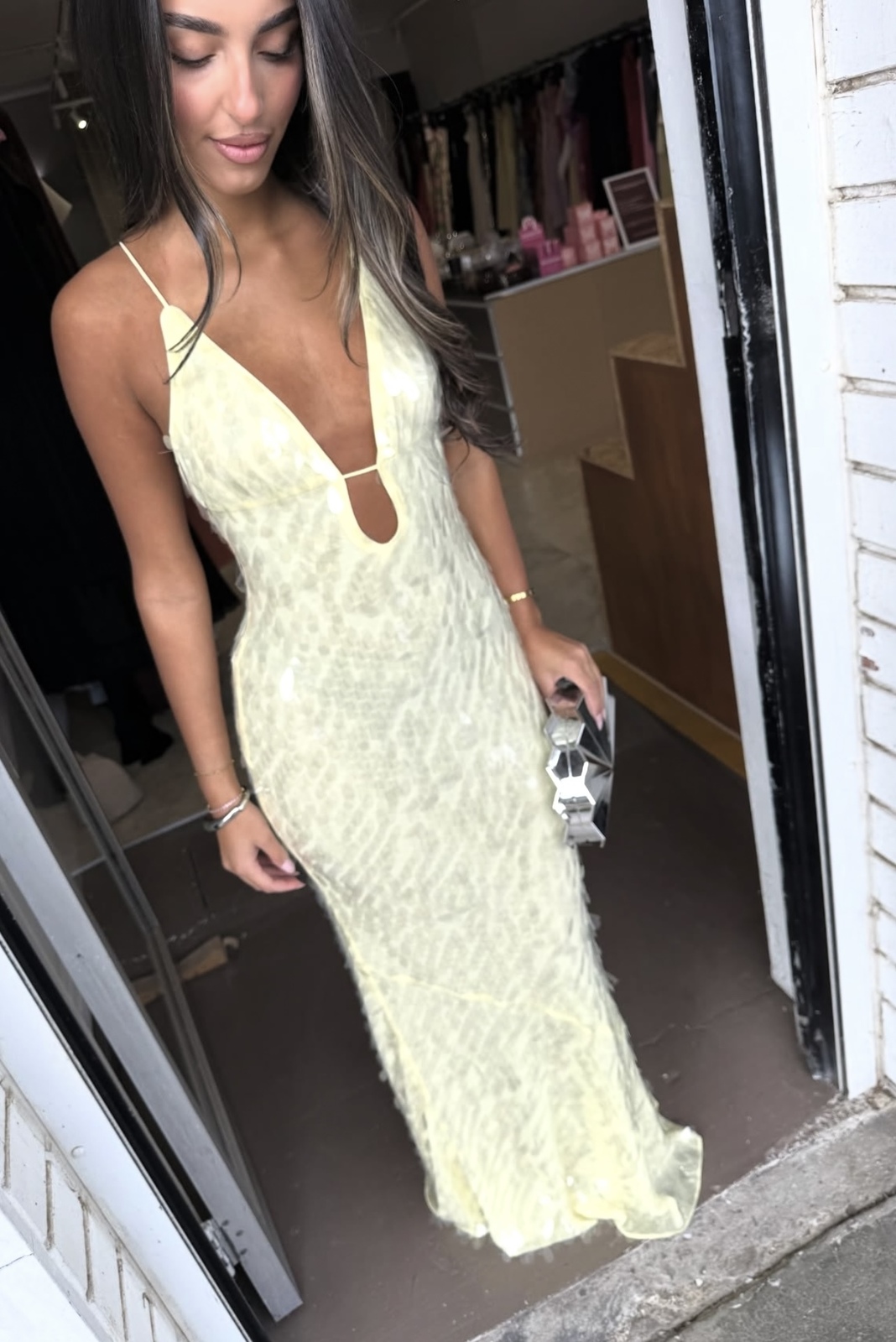 THE SAPPHIRE SEQUIN DRESS