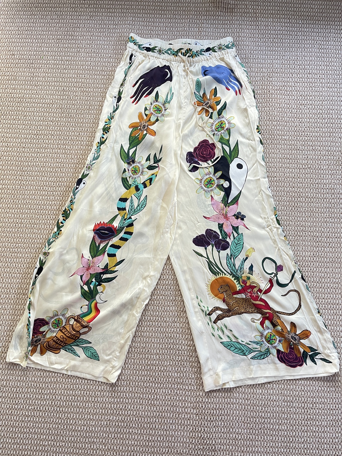 Meagan Silk Pants