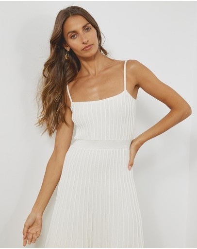 , Gaelle Knit Midi Dress
