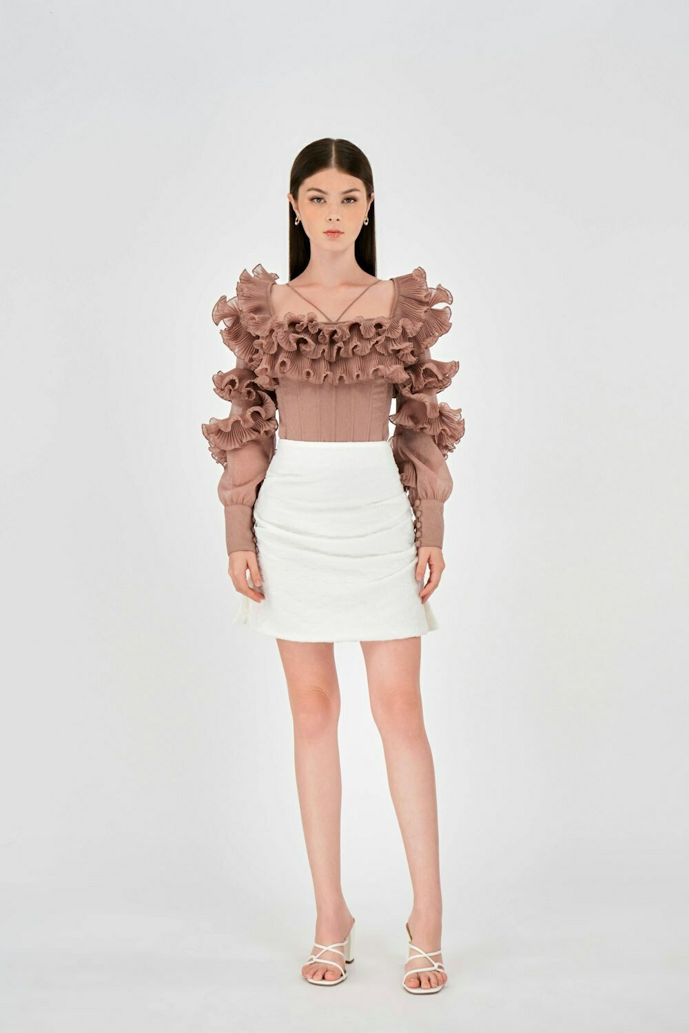 Ruffle Blouse (BNWOT)