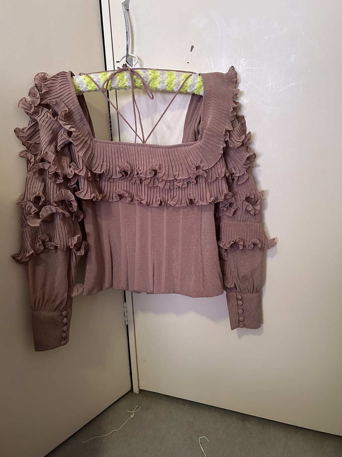 Ruffle Blouse (BNWOT)