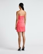 Italian Satin Bandeau Mini Dress (BNWT)