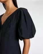Viscose Blend, Puff Sleeve Mini Dress (BNWT)