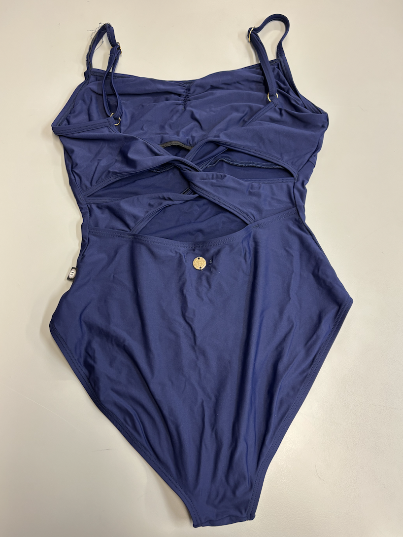 Lilla Leotard in Prussian Blue