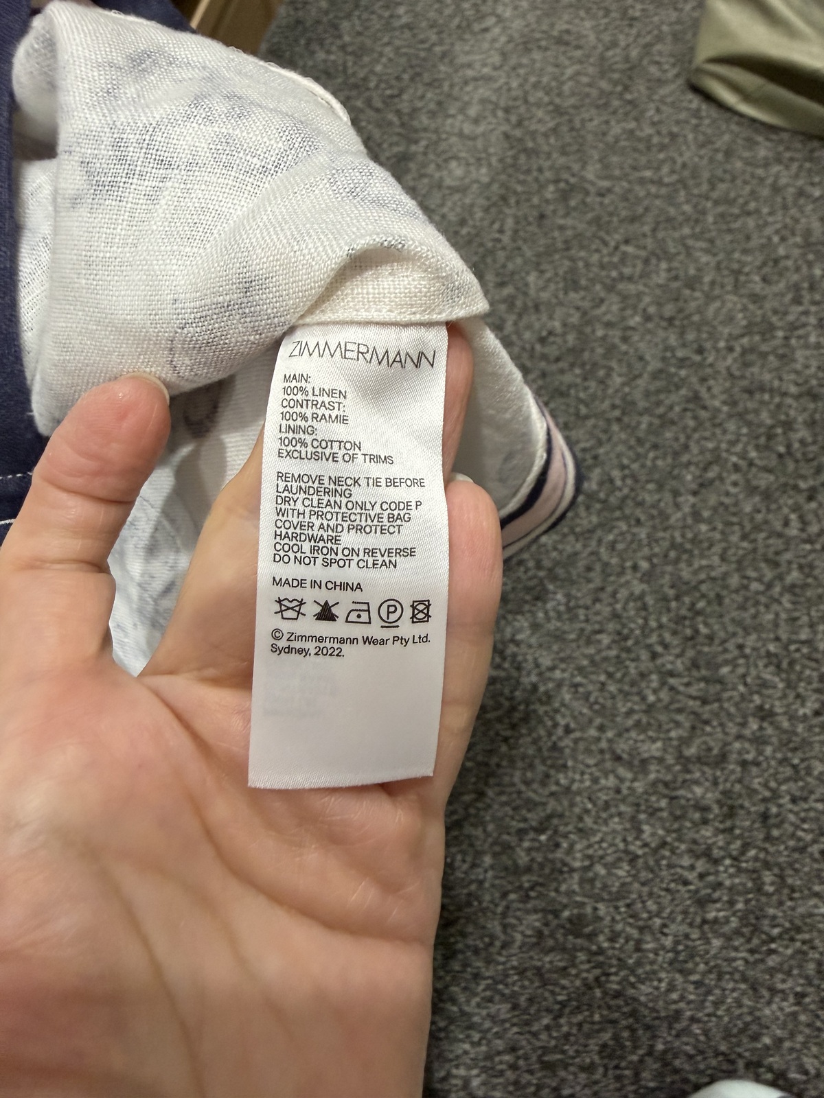 dress size OP