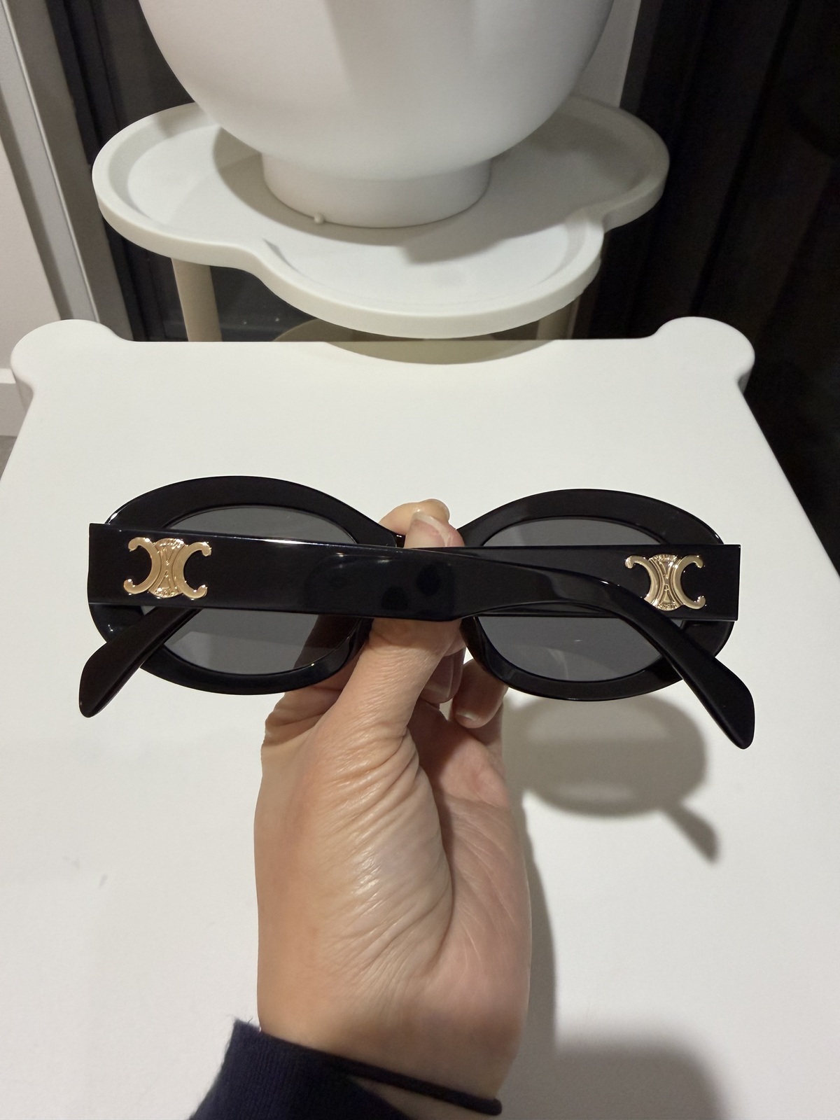 Triomphe Sunglasses Black