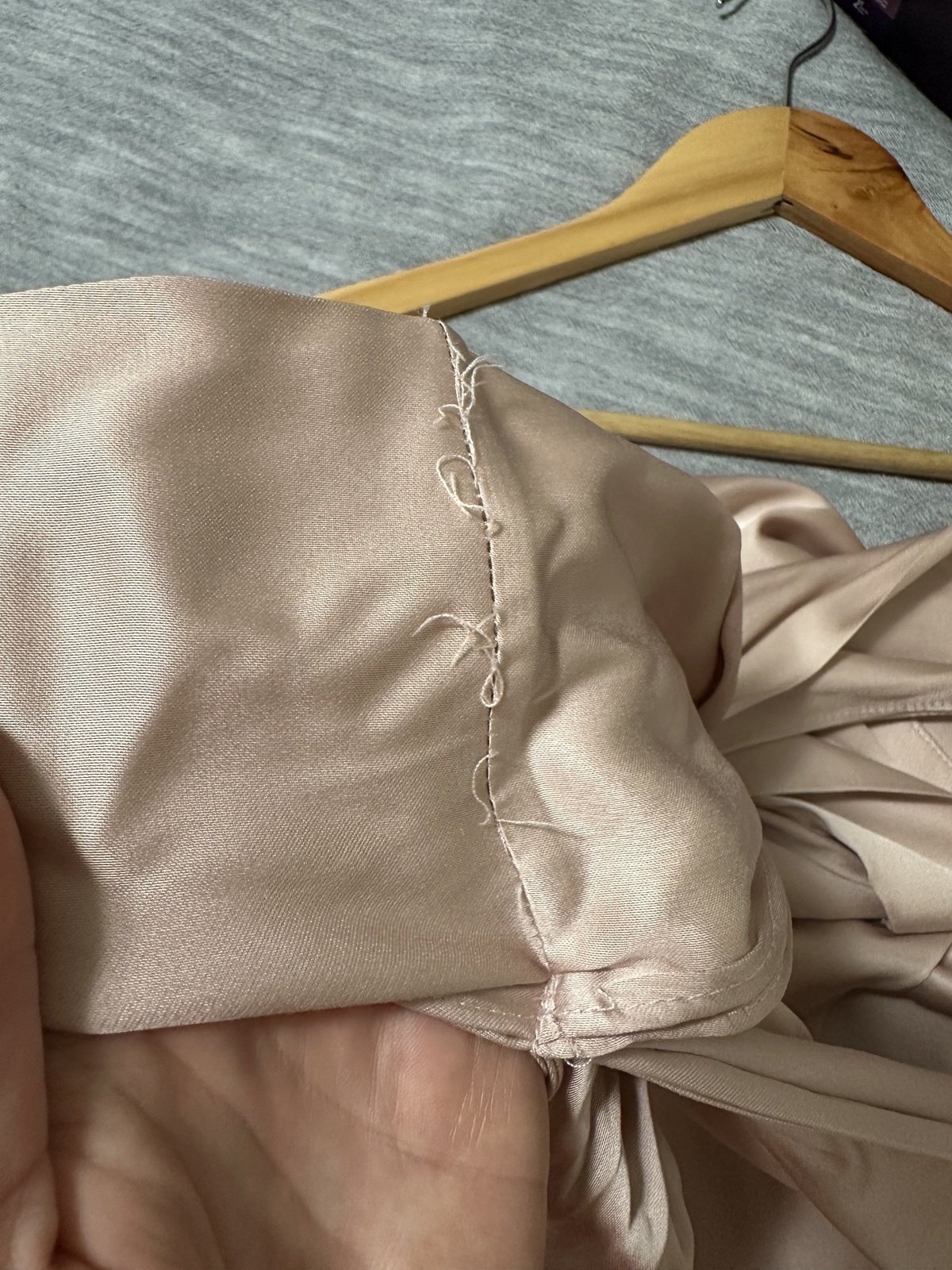 Ascendent Gown in Satin Musk