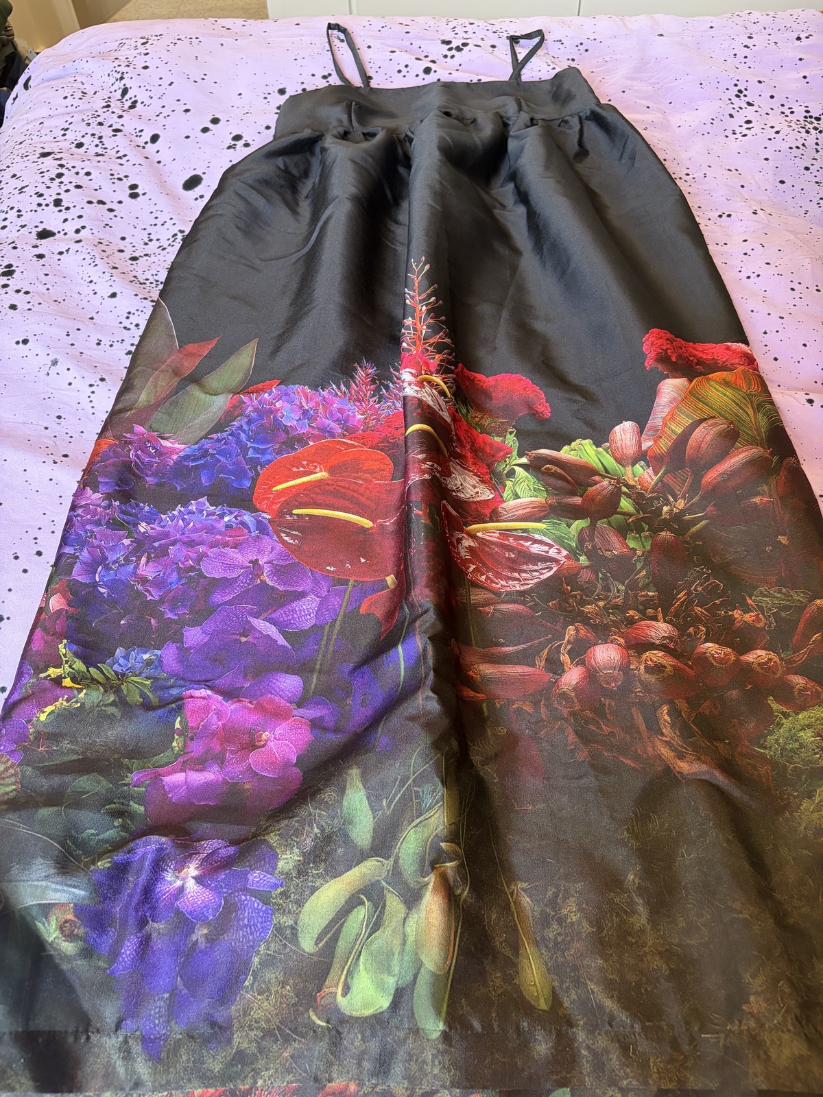 flower whisper bodice dress