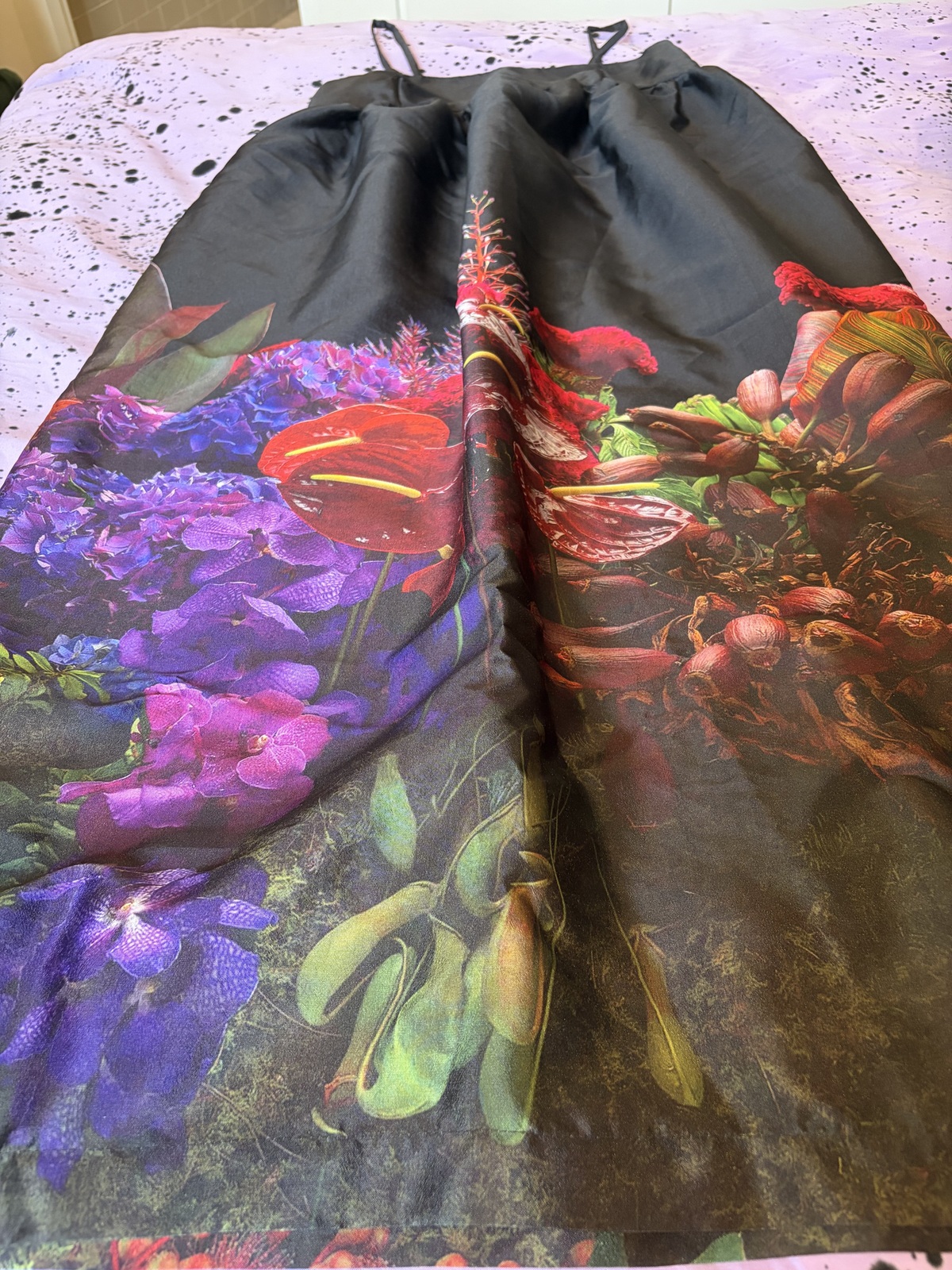 flower whisper bodice dress