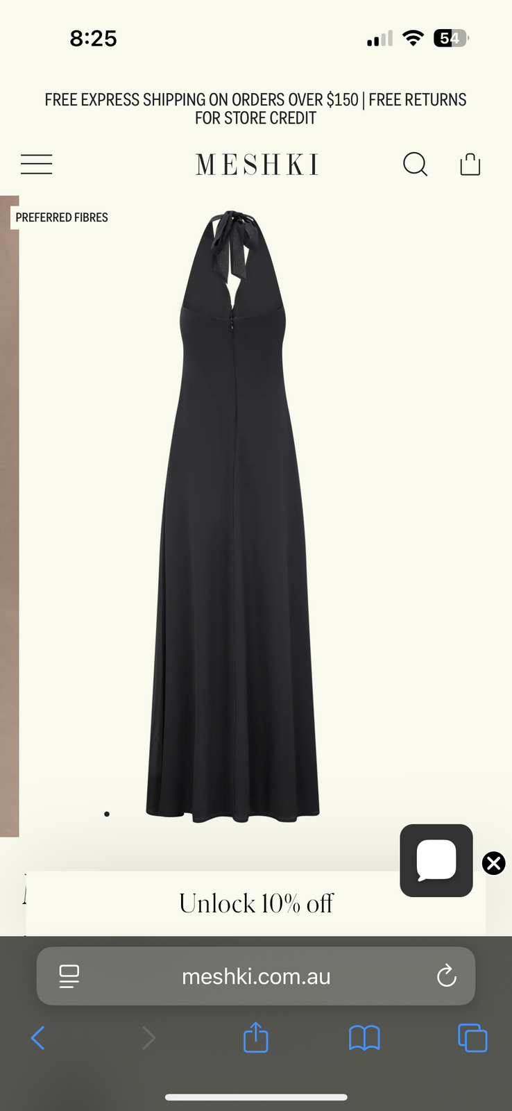 Malakhai. Chiffon Halter Maxi Dress