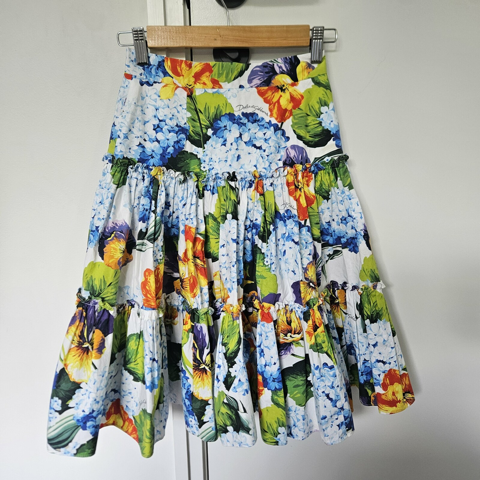  floral girls skirt