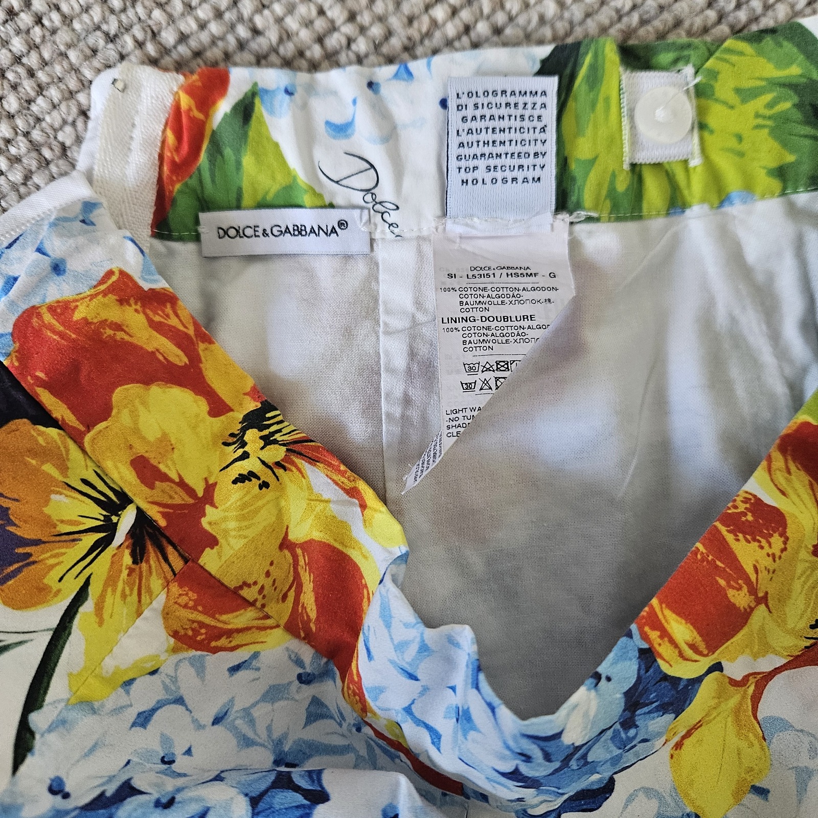 floral girls skirt